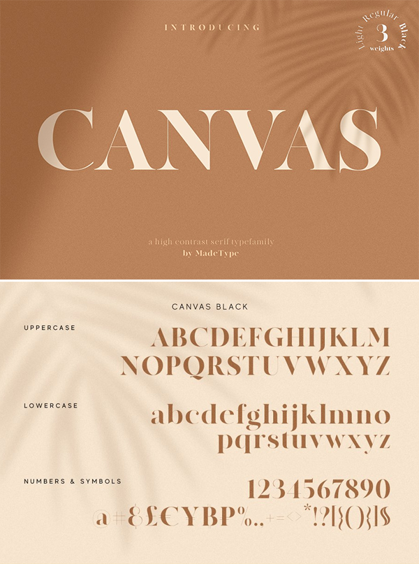Awesome Canvas Font