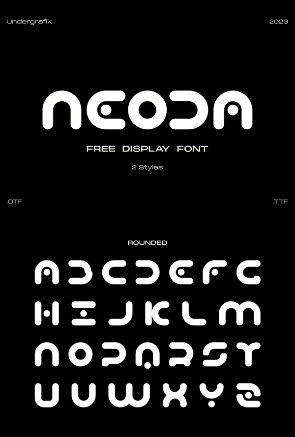 Neoda Free Font