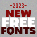 Post thumbnail of 27 New Free Fonts Download