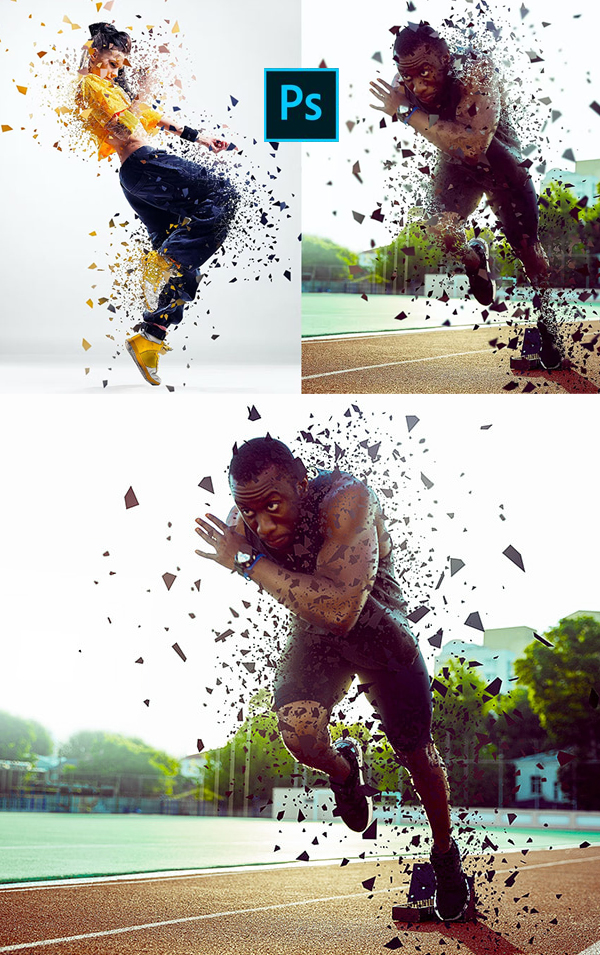 How to Create a Shatter Photoshop Effect Action