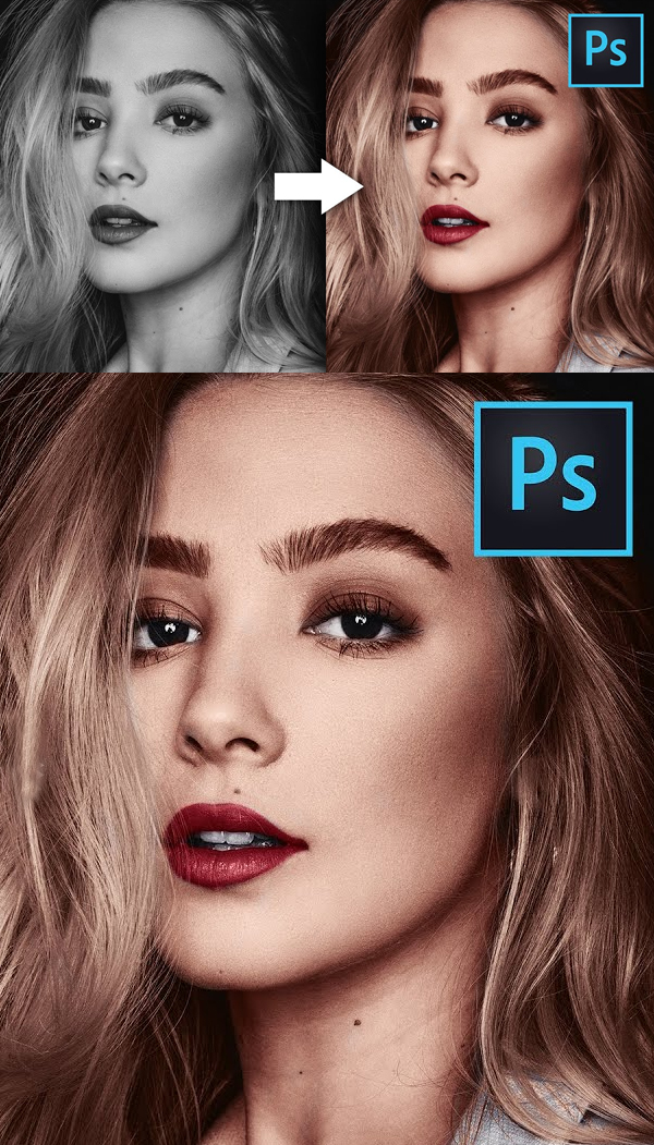 How To Colorize a Black & White Photo in Photoshop Tutorial