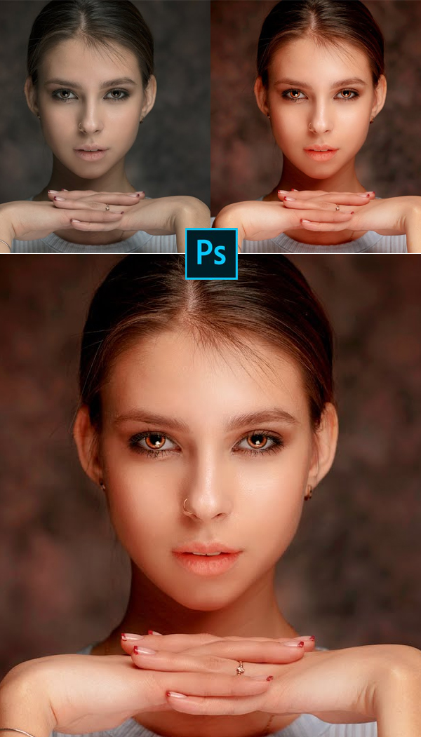 Professional Skin Retouching and Color Grading in Photoshop Tutorial