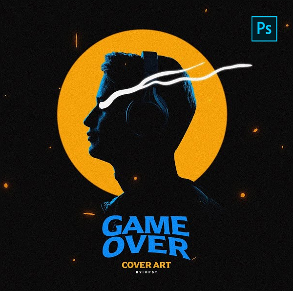 How to Create Gamer Cover Art Design in Photoshop - Photoshop Tutorials