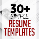 Post Thumbnail of 30+ Simple Resume Templates for 2023 [Download Now]