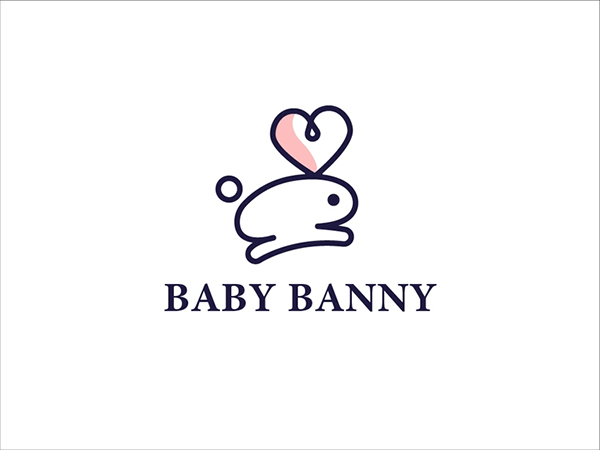 Baby Banny Logo Design