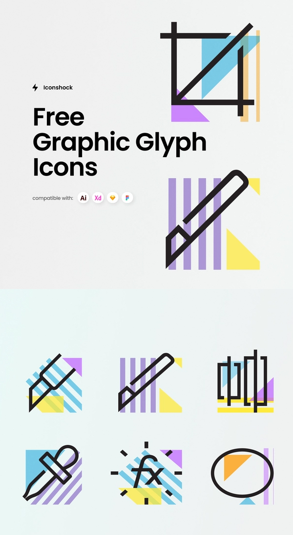 Free Graphic Glyph Icons