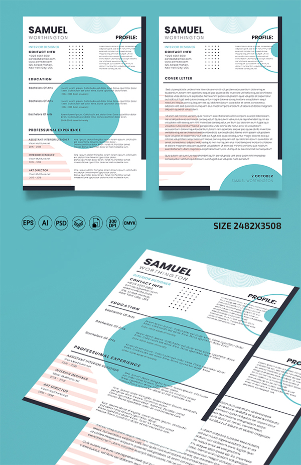 Free CV and Cover Letter Template