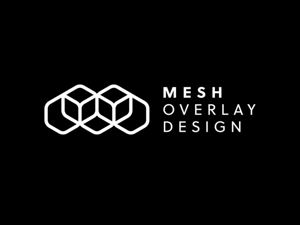 Mesh Overlay Design Logo Design
