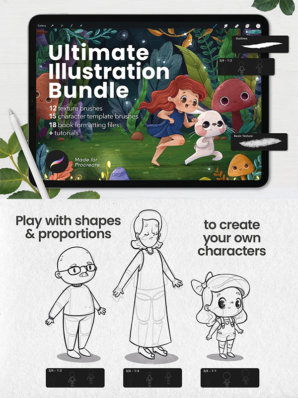 Ultimate Procreate Illustration Kit