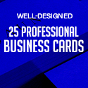Post Thumbnail of 25 Professional Business Cards Design Of 2023