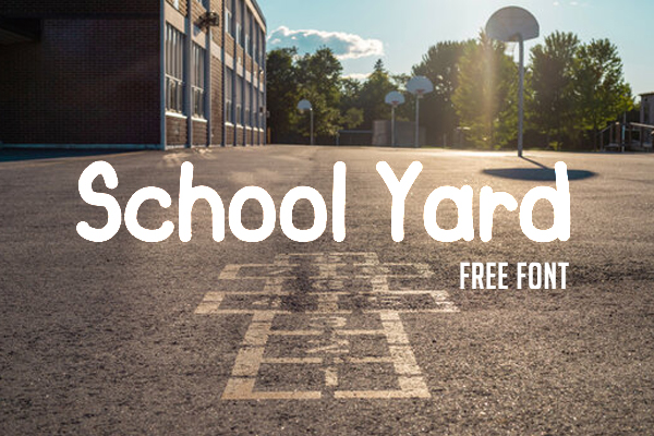 School Yard Free Font