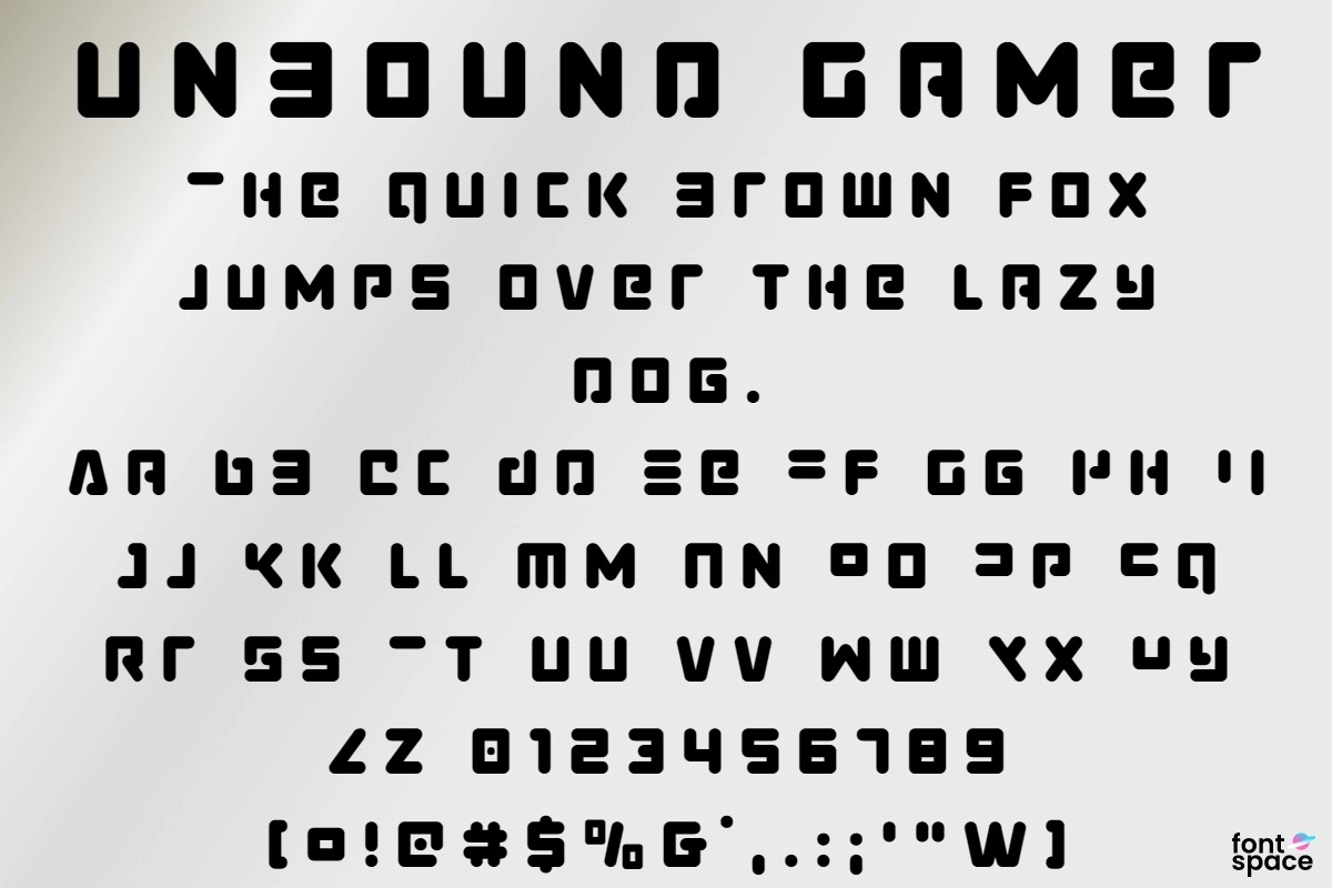 Unbound Gamer Free Font