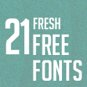 Post Thumbnail of 21 New Fresh Free Fonts