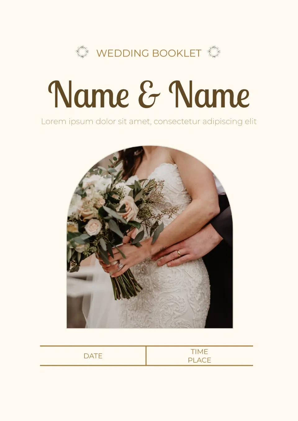 Wedding Booklet Template
