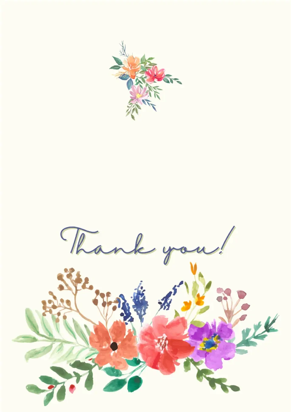 Thank You Card Template