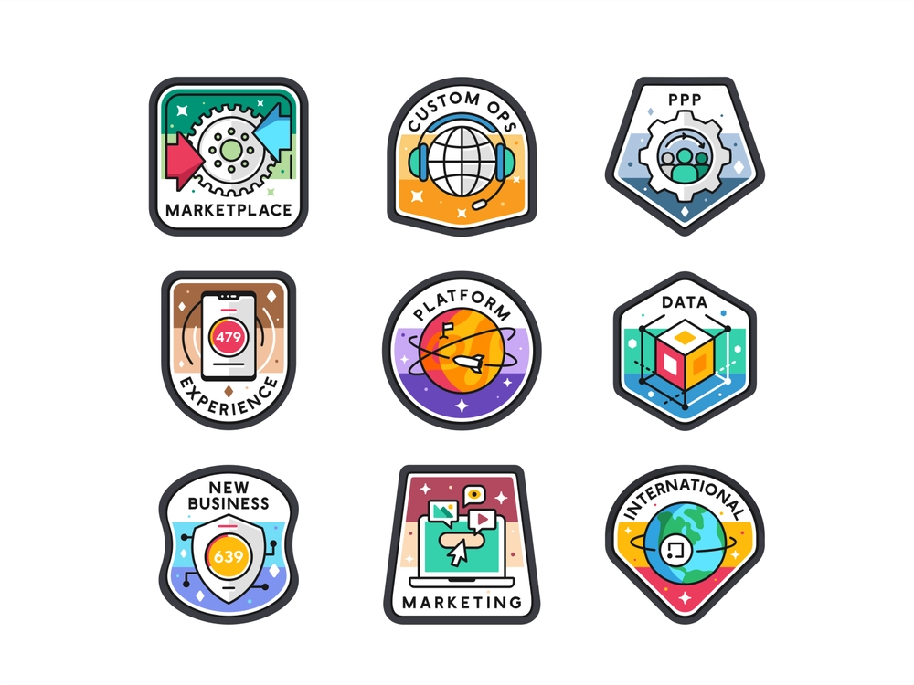 Brand Product Badges Design