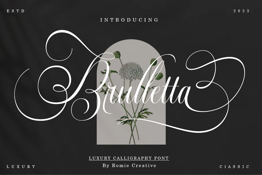 Brulletta Luxury Calligraphy