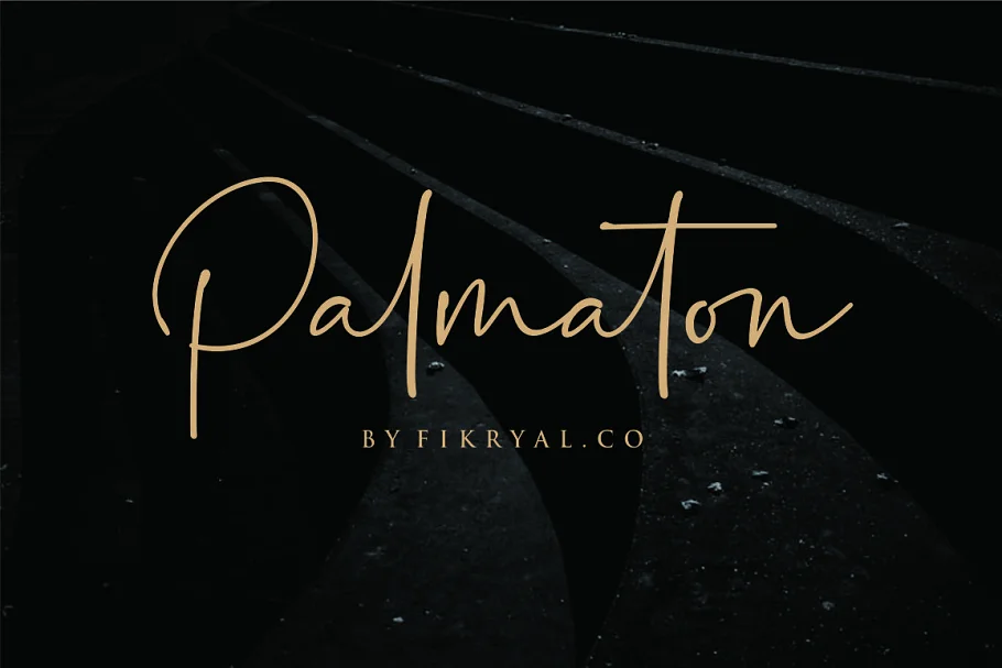 Palmaton - Handwritten Font