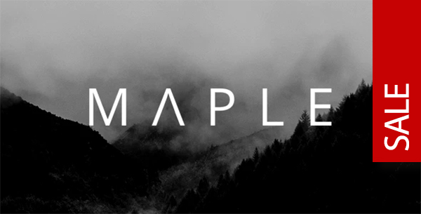 Maple | Clean Minimal Multi-Purpose WordPress Theme