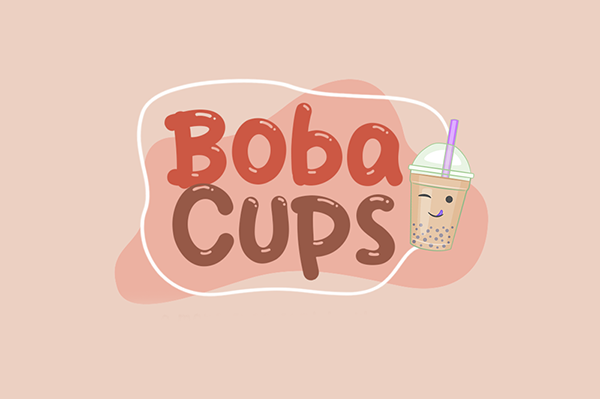 Boba Cups Free Font