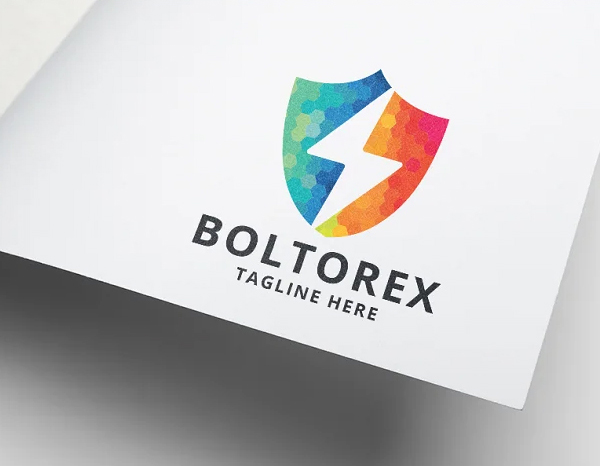 Boltor Shield Logo Template