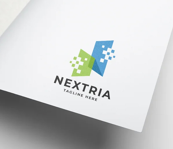 Nextria Letter N Logo Template