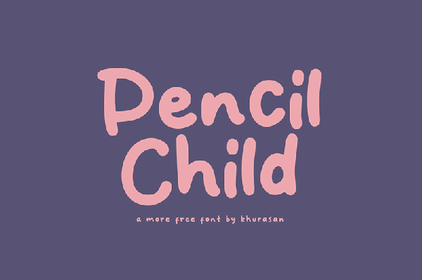 Pencil Child Free Font