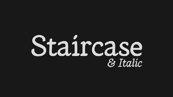 Staircase Free Font