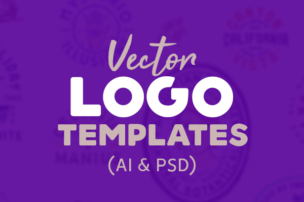 20 Beautiful Vector Logo Templates (AI & PSD)