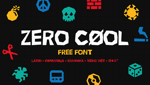 Zero Cool Free Font