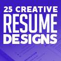 Post thumbnail of 25 Creative Resume Designs for the Modern Job Seeker