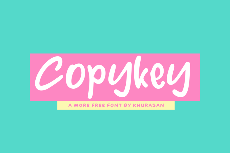 Copykey Free Font