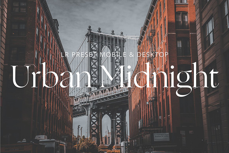 Urban Midnight | Lightroom Preset