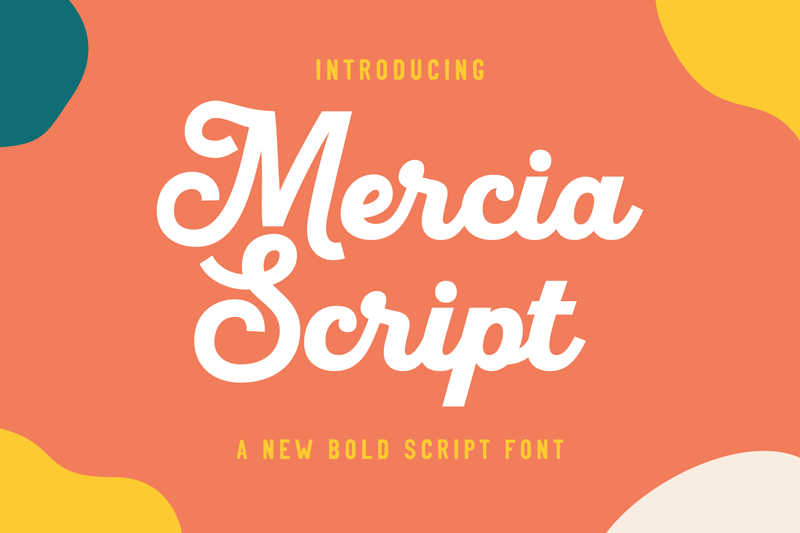 Mercia Script Free Font