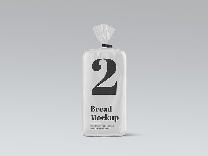 Free Bread Packaging Mockup