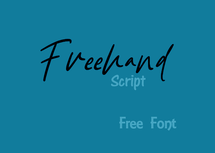 Freehand Free Font