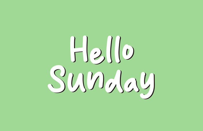 Hello Sunday Free Font