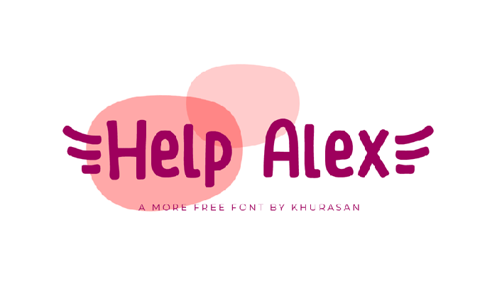 Help Alex Free Font