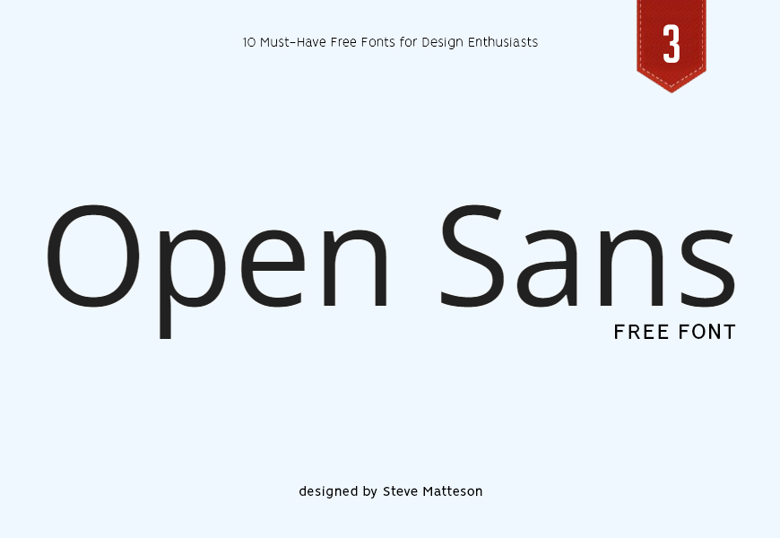 Open Sans Font
