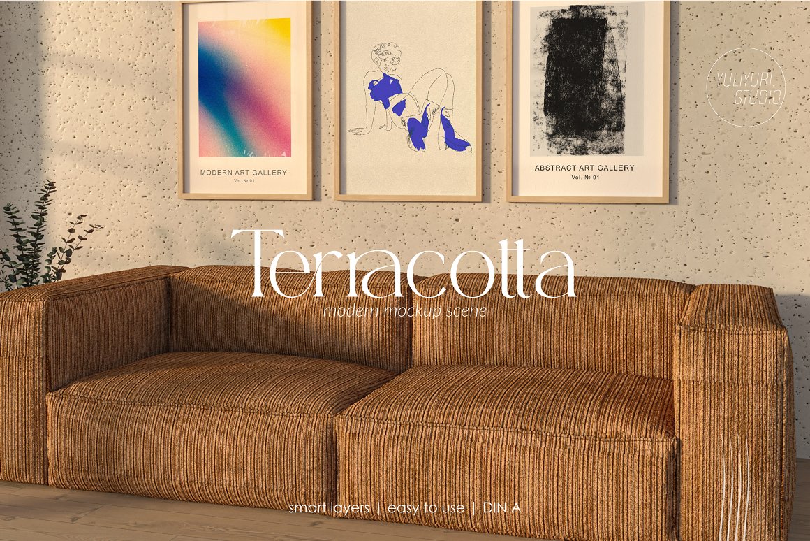 Terracotta | Interior Frame Mockup