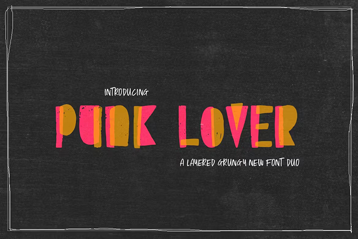 Punk Lover Font