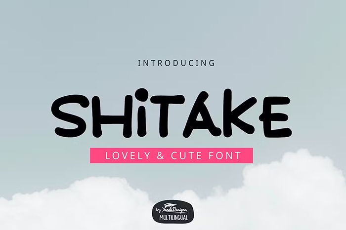 Shitake Handmade Font