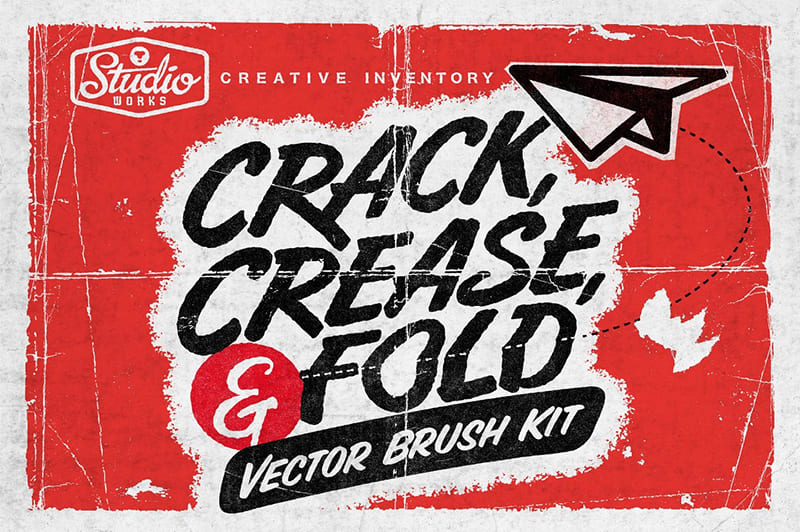 Crack Crease Fold Brush Kit