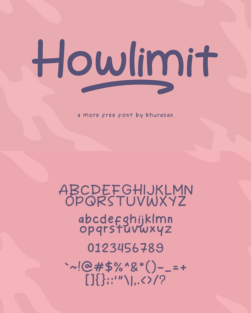 Howlimit Handwritting Font