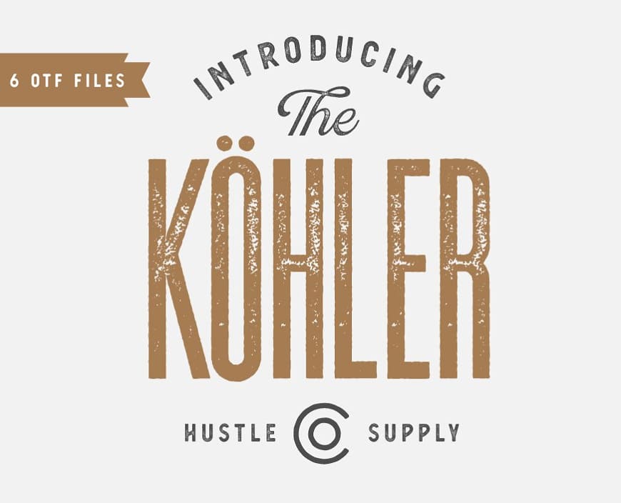 Kohler Ultra Condensed Font Family