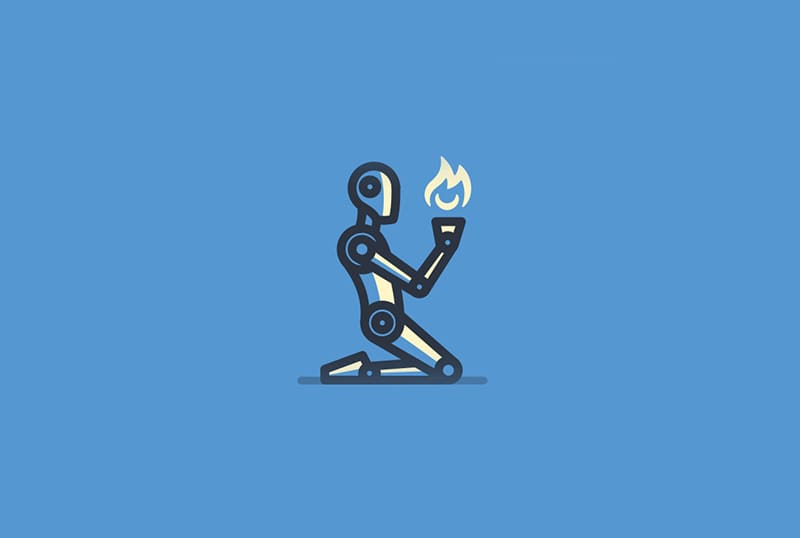 Prometheus Bot Logo Design