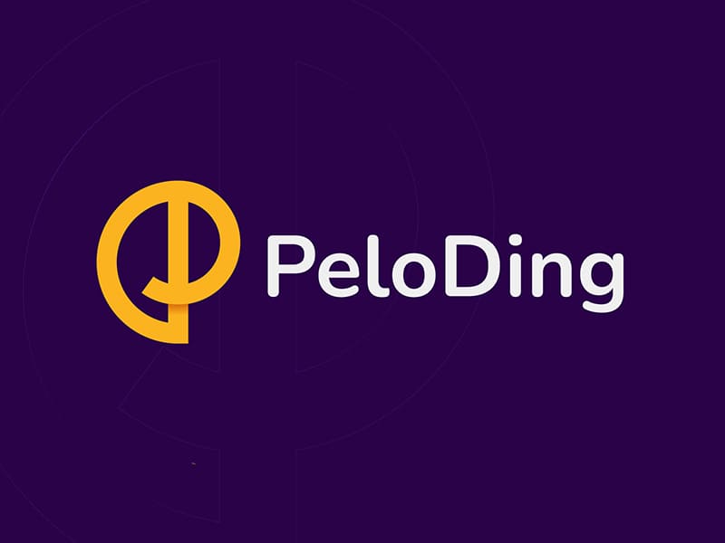 PeloDing Letter P Logo Design