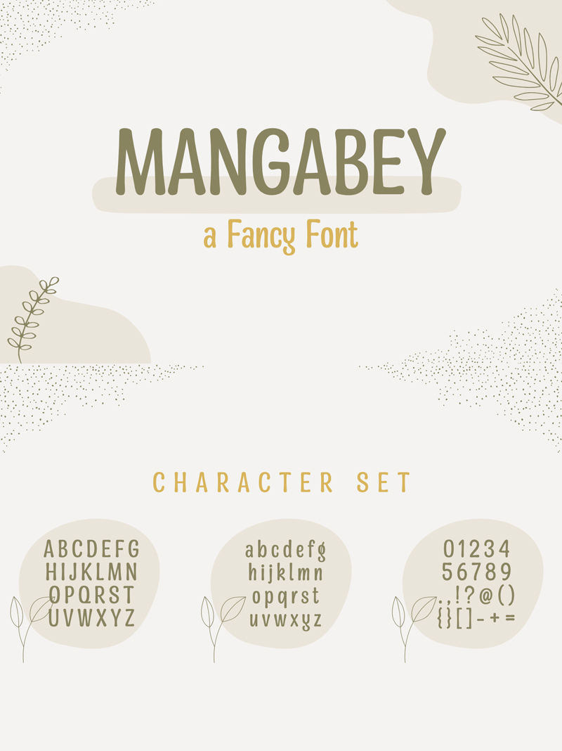 Mangabey Font