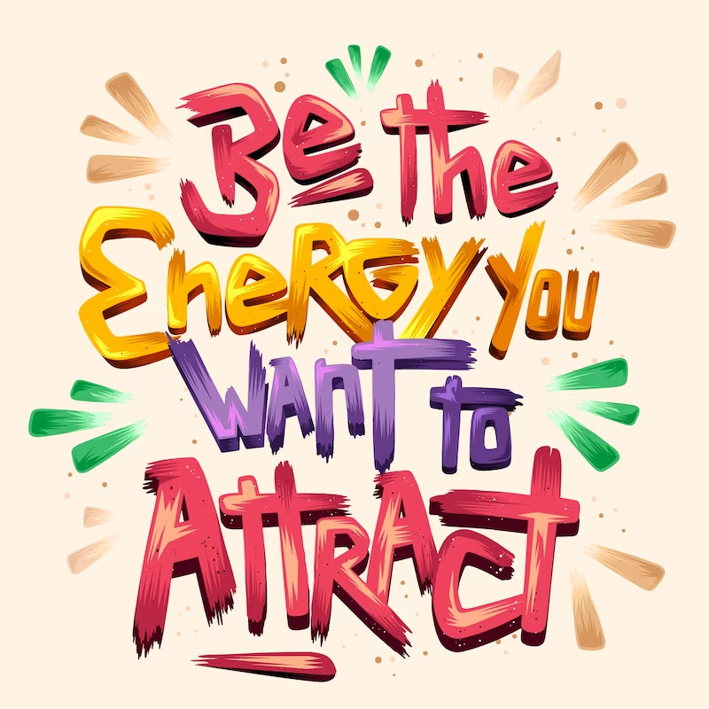 Be the energy you want to attract Digital Painting By Zbig Wolowiec