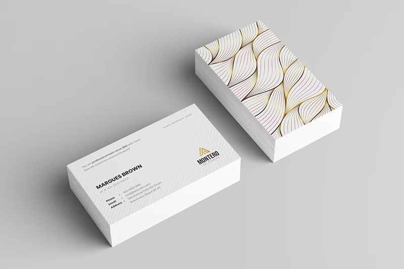 Unique Style Business Card Template